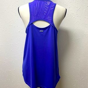 Lacey detailed back tank